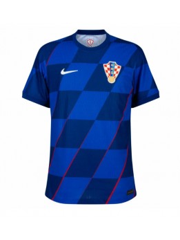 Hrvatska Gostujuci Dres EP 2024 Kratak Rukavima